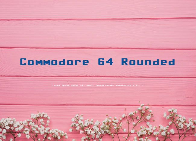 Commodore 64 Rounded example